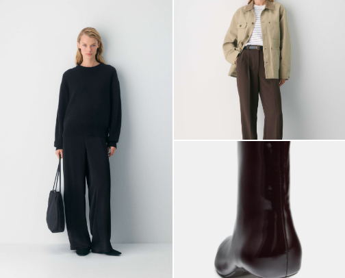 winter office fits cover photo collage
