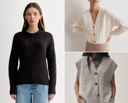 🍂👢🧶 Fall Fashion: Cozy Knits, Cute Boots, Crisp-Weather Staples cover photo collage