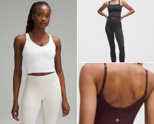 Lululemon cover photo collage
