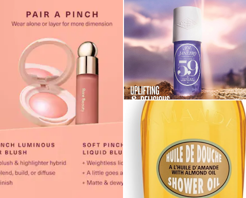 Favorite Beauty Products That I Can't Live Without cover photo collage