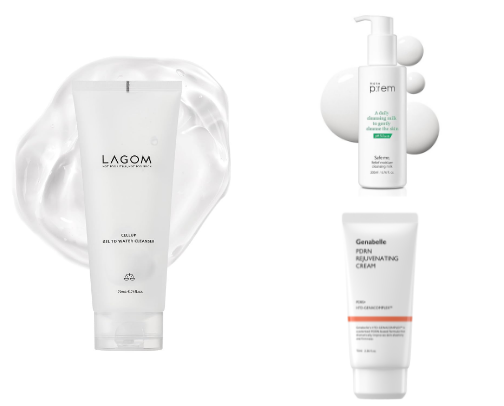 Korean Skincare cover photo collage