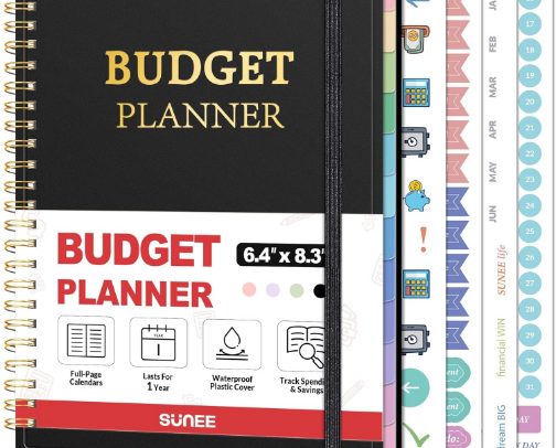 Best Money Planner Books for Budgeting & Saving cover photo collage