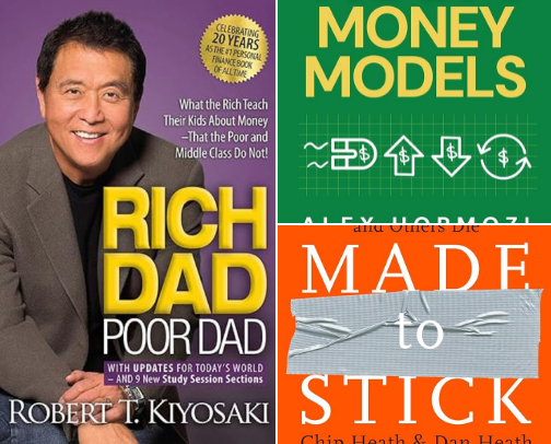Must read Finance books: every person should read before their 20s cover photo collage