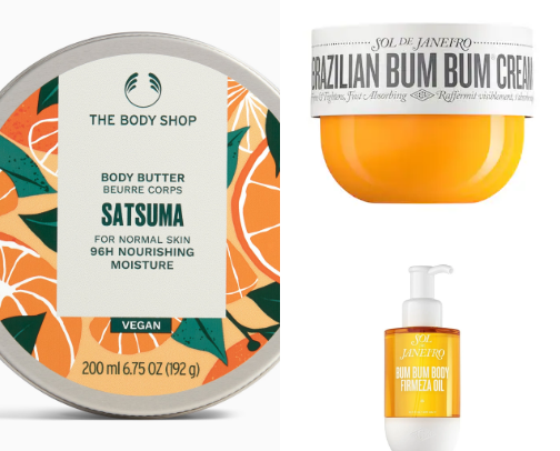 Summer Body Care cover photo collage