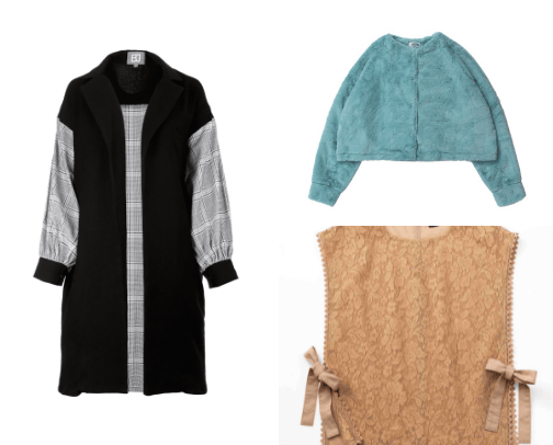 Outer / Cardigan / Jacket cover photo collage