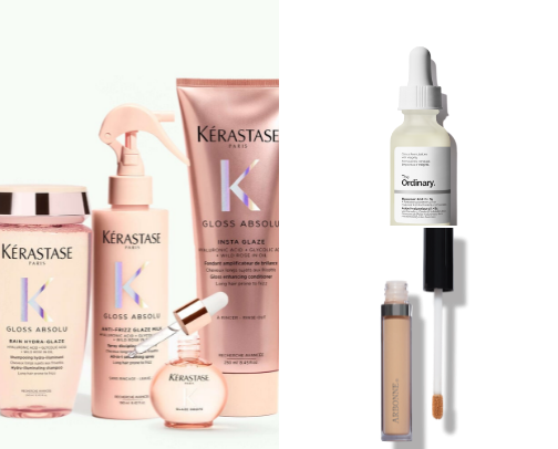 Favourite hair skin and make up! cover photo collage