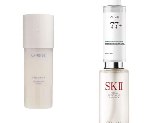Toners for Glass Skin Hydration cover photo collage
