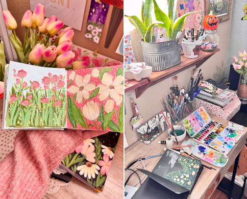 Starting your art journey 🎨🖌️🖼️ cover photo collage