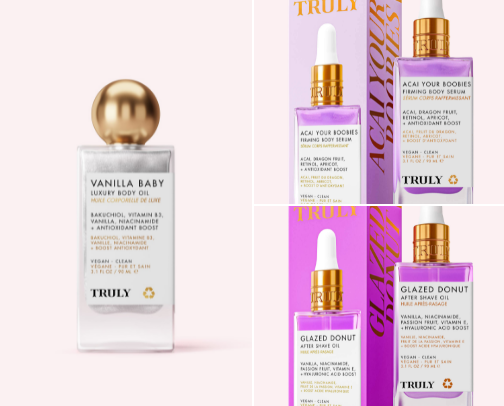 Bomb Body Products cover photo collage