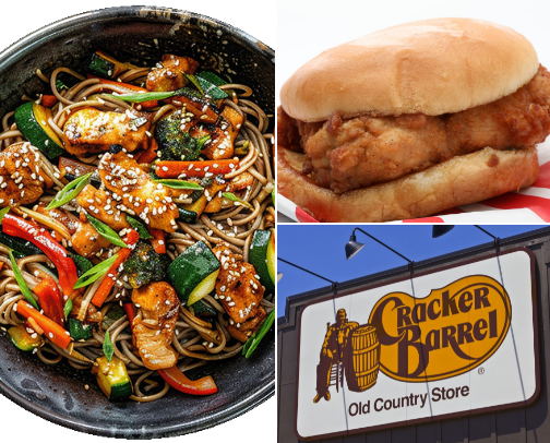 The out-to-eat jewels cover photo collage