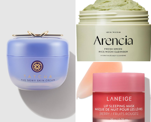 Top favourite skin care cover photo collage