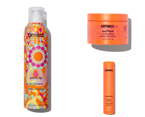 Hair products cover photo collage