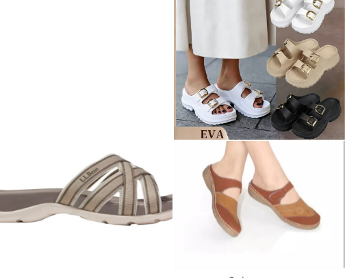 Sandal wanita cover photo collage
