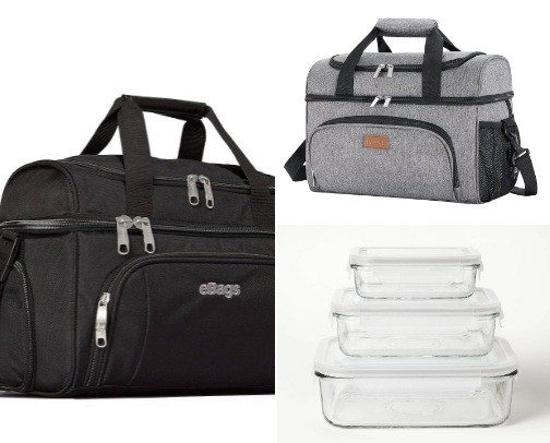 Meal Prep essentials for Flight Attendants cover photo collage