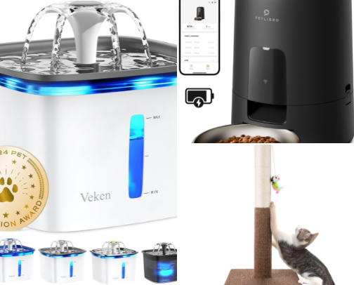 Must-Have Pet Products cover photo collage