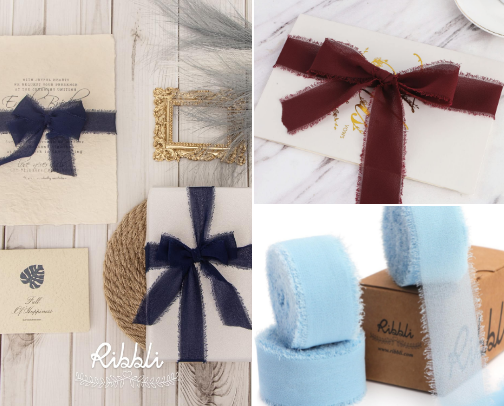 Ribbon cover photo collage