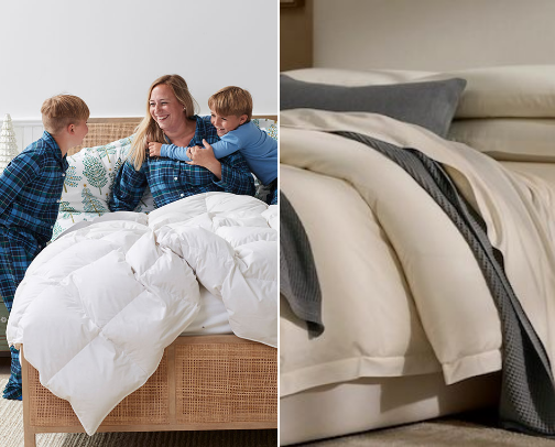 Bedding cover photo collage