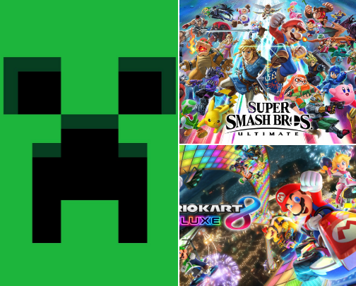 Video Games cover photo collage