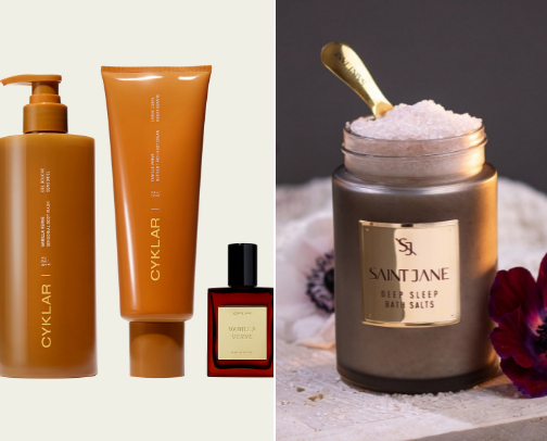 My Luxury Bath-Time Essentials cover photo collage