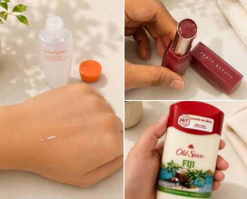 Beauty Finds I Swear By cover photo collage