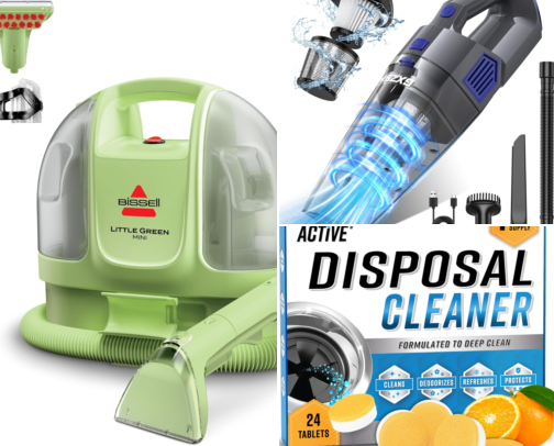 Cleaning Products cover photo collage