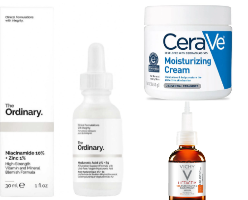 Skin care✨ cover photo collage
