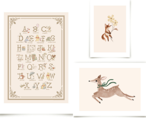 Most Adorable Nursery Finds from Minted cover photo collage