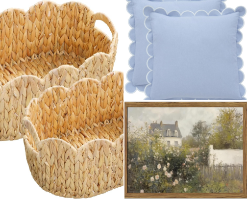 “Amazon home finds that look straight out of Anthropologie” cover photo collage