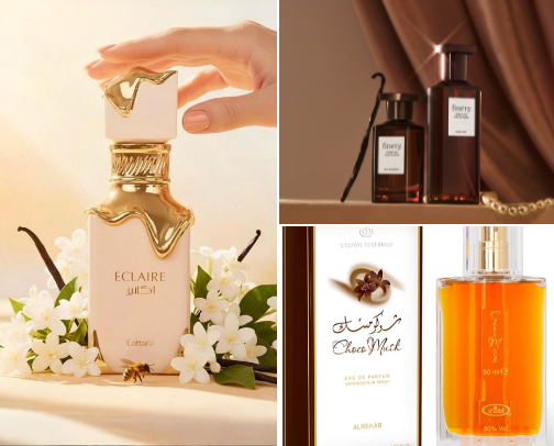 Smell Like a Snack on a Budget: Viral Gourmands & Luxury Dupes cover photo collage
