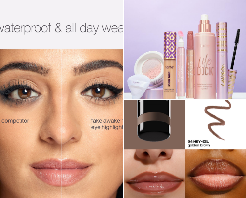 Make-up faves cover photo collage