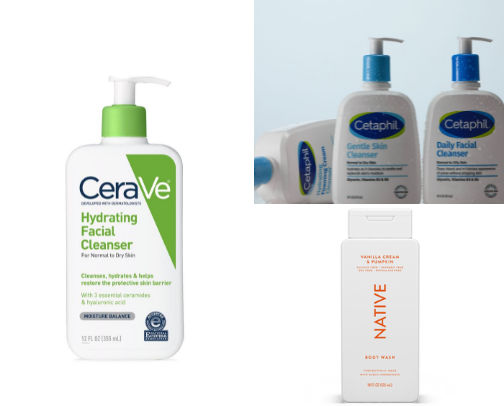 Lotions & Soap safe for eczema cover photo collage