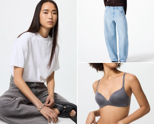 Comfy clothes + shoes only cover photo collage