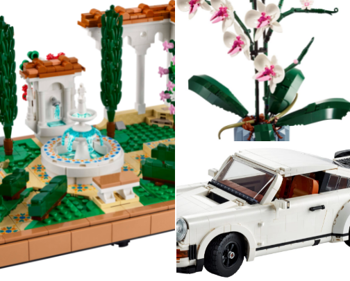 Brick by Brick: Top LEGO Picks for Adults cover photo collage