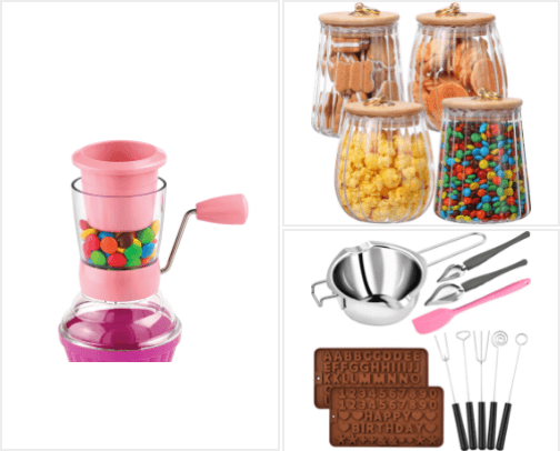 Homemade Candy Recipes Galore cover photo collage