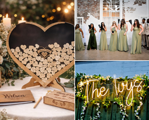 The Little Things Behind My BIG Day 👰🏽‍♀️ cover photo collage