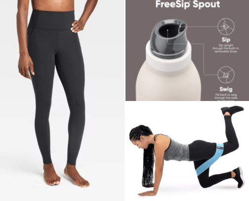 Workout Essentials. cover photo collage