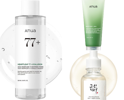 SKINCARE THAT’S WORTH THE HYPE 🫧✨ cover photo collage