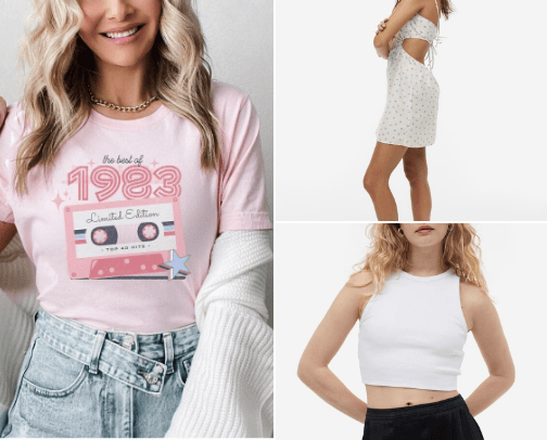 Clothing for spring and summer🌸🌴 cover photo collage