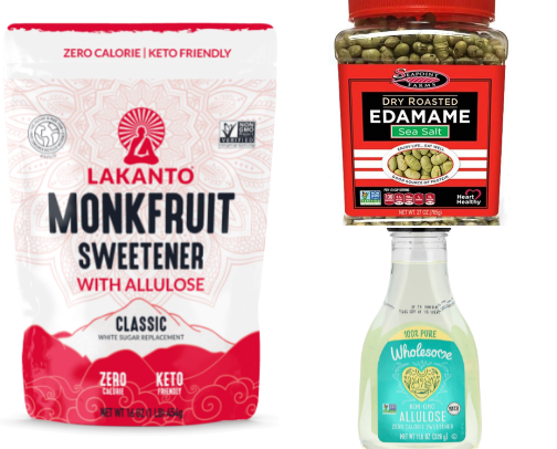 High Protein/Low Glycemic Food & Drinks cover photo collage