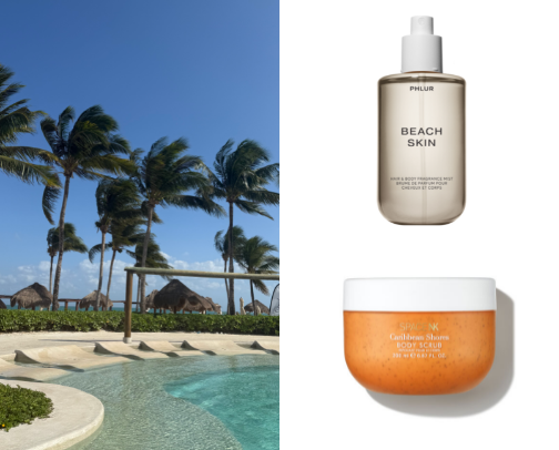 How to smell like summer 🏝️🥥 cover photo collage