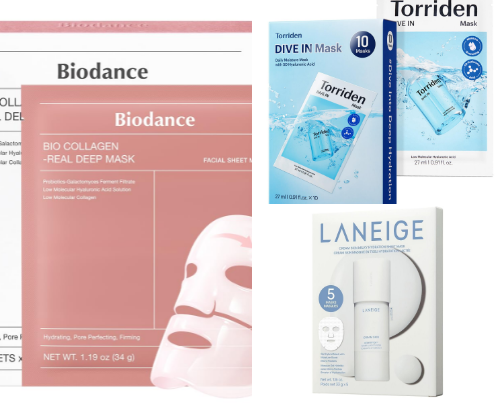 My favorite sheet masks as someone with acne sensitive skin cover photo collage