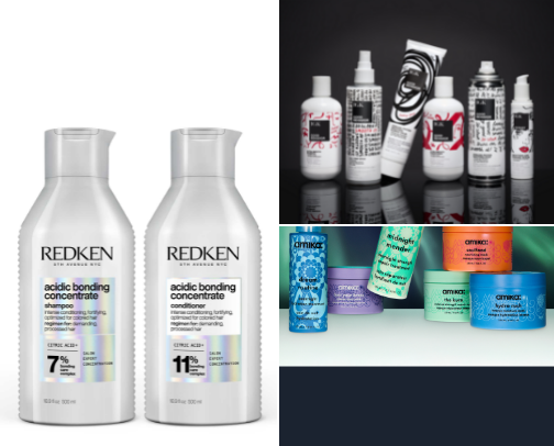 Hair care cover photo collage