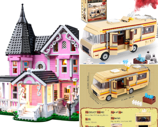 Building blocks cover photo collage