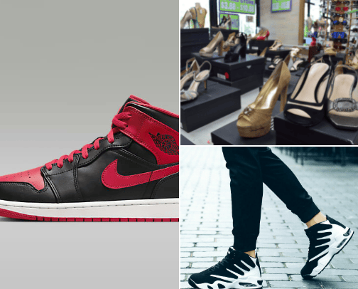 Sneakers cover photo collage