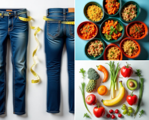 7-Day Diet for Weightloss Plan: Kickstart Your Journey Safely cover photo collage