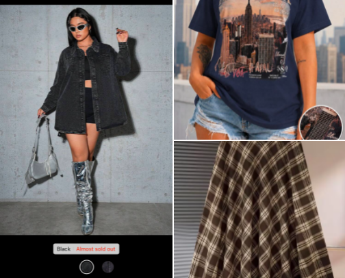 Autumn fashion cover photo collage