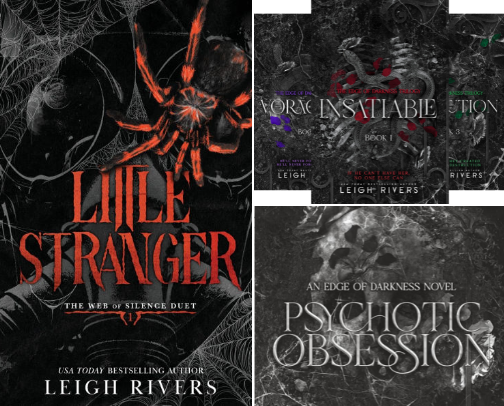 Best dark romance book recs📚 cover photo collage