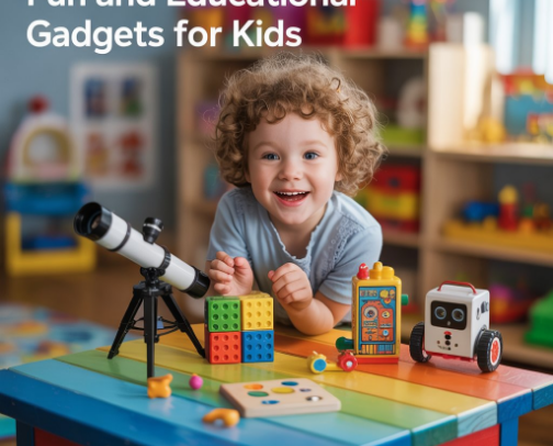 Fun and Educational Gadgets for Kids cover photo collage