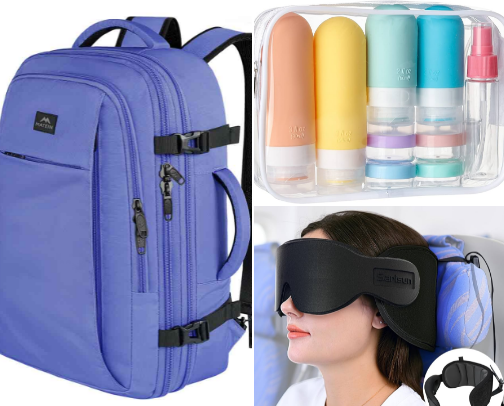 Travel Essentials✈️ cover photo collage