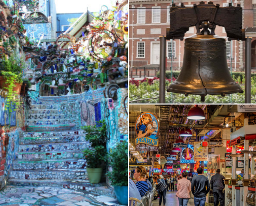 BEST PLACES IN PHILLY cover photo collage